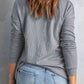 Collared Neck Half Button Top (BFD) T - Deals DejaVu