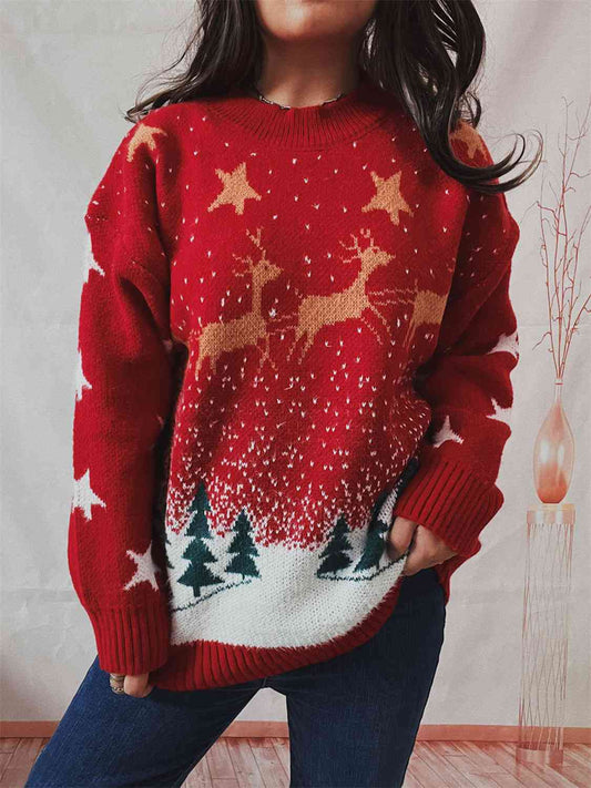 Christmas Element Sweater - Deals DejaVu