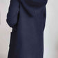 Double Take Ribbed Open Front Hooded Cardigan with Pockets - Deals DejaVu