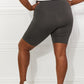 Zenana Full Size Wide Waistband Biker Shorts (TBL2) T