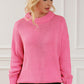 Round Neck Long Sleeve Sweater