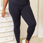 Double Take Wide Waistband Sports Leggings