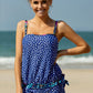 Printed Tied Tankini Set (TB13D) T