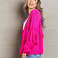Double Take Fringe Trim Open Front Cardigan
