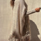Fringe Detail Long Sleeve Sweater with Pockets - Deals DejaVu