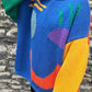 Contrast Drop Shoulder Long Sleeve Sweater
