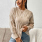 Round Neck Long Sleeve Sweater