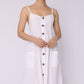 Spaghetti Strap Smocked Dress with Pockets (BWD)(WS06)T