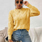 Round Neck Long Sleeve Sweater