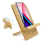 Great Bamboo Adjustable Tablet Stand Multi-angle Portable Holder for iPad or Cellphones (TLC2)