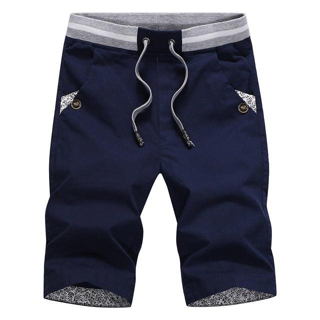 Newest Summer Casual Shorts Pants - Men Cotton Fashion Beach Short (D9)(TG3)