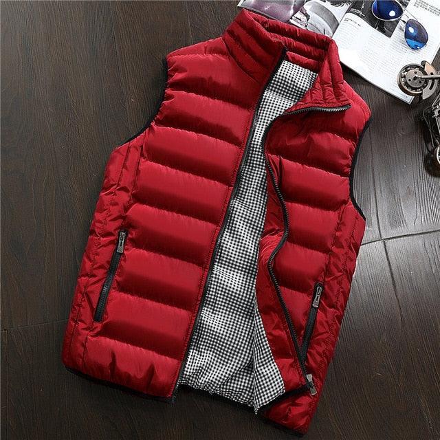 Loopsun Holiday Deals Winter Jackets for Men Men's Workwear Solid Vest Coat  Stand Collar Sleeveless Hoodless Jacket Tank Tops - Walmart.com