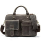 Men's Briefcase Bag - Genuine Leather Laptop Bag - Business Porte Document Briefcase Handbag (LT4)(F78)