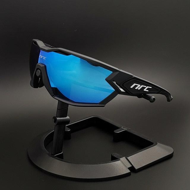 New Photochromic Cycling Glasses - Adjustable 3 Lens Road Bike Sunglasses (MA6)(F102)