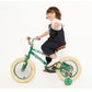 Great Children Balance Bike - Detachable Auxiliary Wheel Cycle 14/16 inch Kids Bicycle for 2-7 Years Old Kid (9X1)