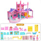 Miniature Dollhouse Toys Kids - Assemble Casa Doll House - Baby Puppet House Castle -Educational Toy (4X2)(1X3)