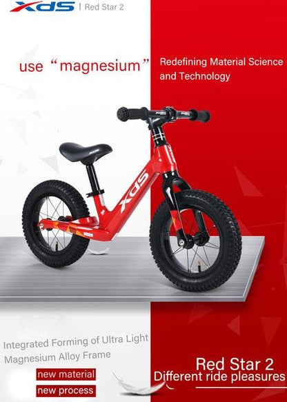 Super Children Balance Baby Bike - Ride on Toys No-Pedal 2-7 Year Old Beginners Ski Glissade Run (9X1)