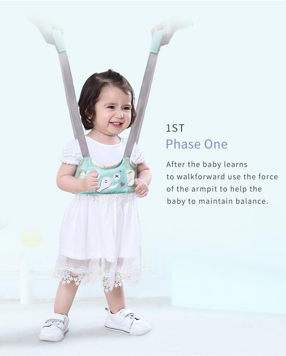 Safety Walking Belt Baby Harnesses Leashes - Baby Walk Assistant Belt - Walker Toddler Wings Cartoon (X9)(F1)