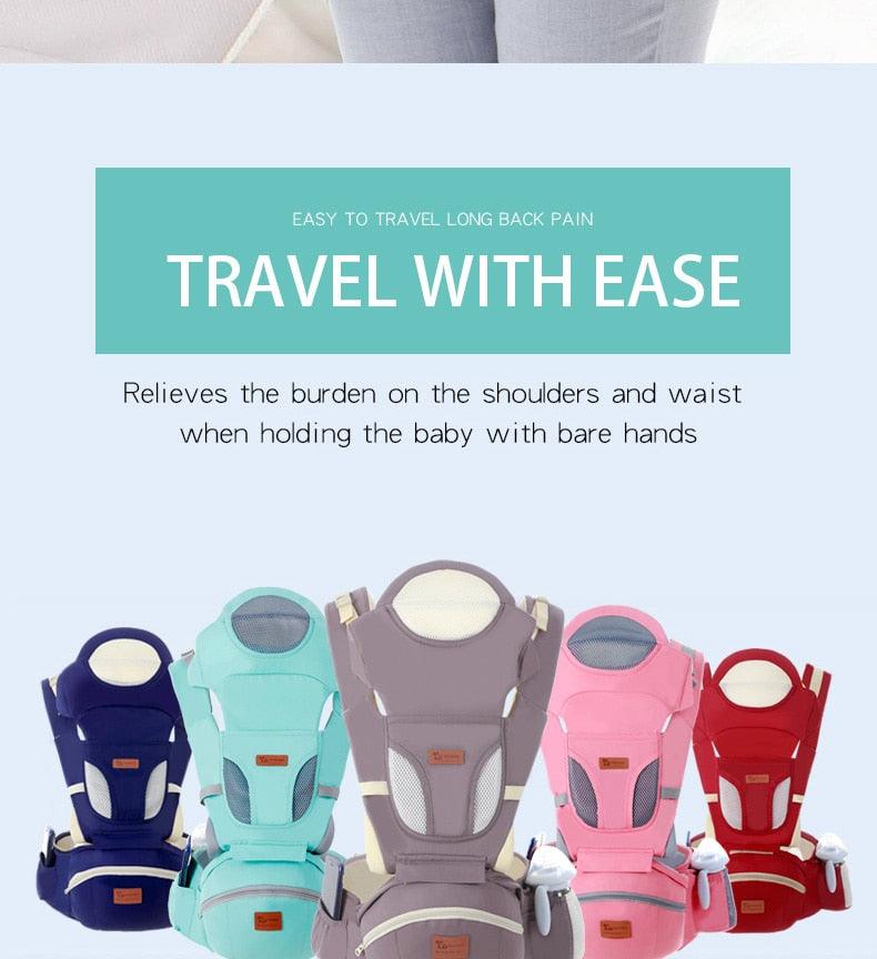 Baby Convertible Carrier, All Carry Position Newborn to Toddlers Ergonomic Carrier with Soft Breathable Air Mesh and All Adjustable Buckles (X2)