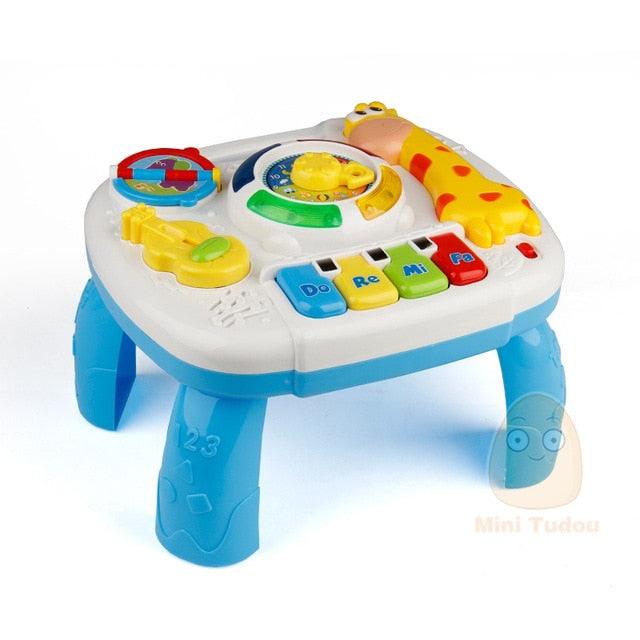 Great Baby Table Toys - Learning Machine Educational Toy - Musical Instrument For Toddler 6 months+ (2X2)
