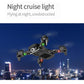 NEW Drone 4k HD - Wide Angle Camera - 1080P WiFi fpv Drone Dual Camera - Quadcopter Height- Drone Camera - Helicopter Toy (5X2)(RLT)