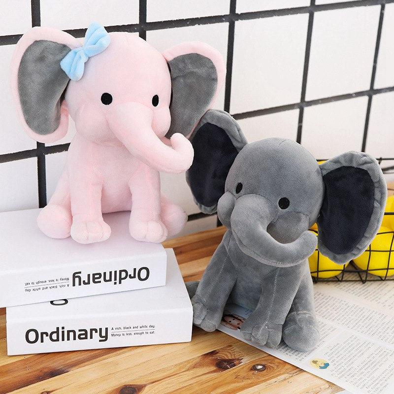 Gorgeous 35CM Small Elephant Plush - Baby Soft Toys - Cute Birthday Gift - Animal Pillow Stuffed Doll (3X4)(D2)(9X2)