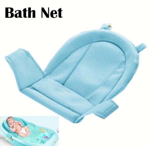 So Cute Baby Bath Net Tub - Security Support Child Shower Care - Newborn Adjustable Safety Net Cradle Sling Mesh (4X1)(F1)