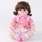 42CM Reborn Baby Dolls - Cloth Cotton - Body Stuffed Realistic Baby - Soft Baby (4X2)