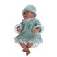 48CM Baby Dolls -Girls Reborn Doll Sleeping Accompany Doll - Birthday Christmas Present (4X2)