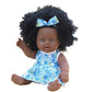 Gorgeous 30CM Reborn Doll - Baby Toys - Girls Silicone Accompany Simulation Doll (D2)(4X2)