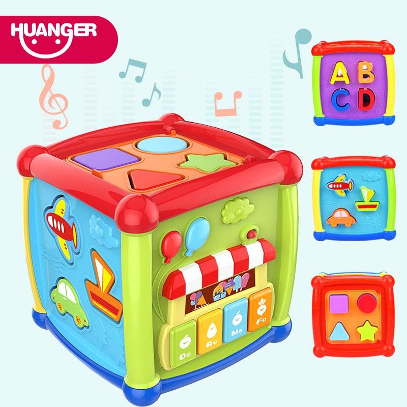 Gorgeous Multifunctional Musical Toys - Baby Box Music Electronic Children Gear - Educational Toy (D2)(2X2)