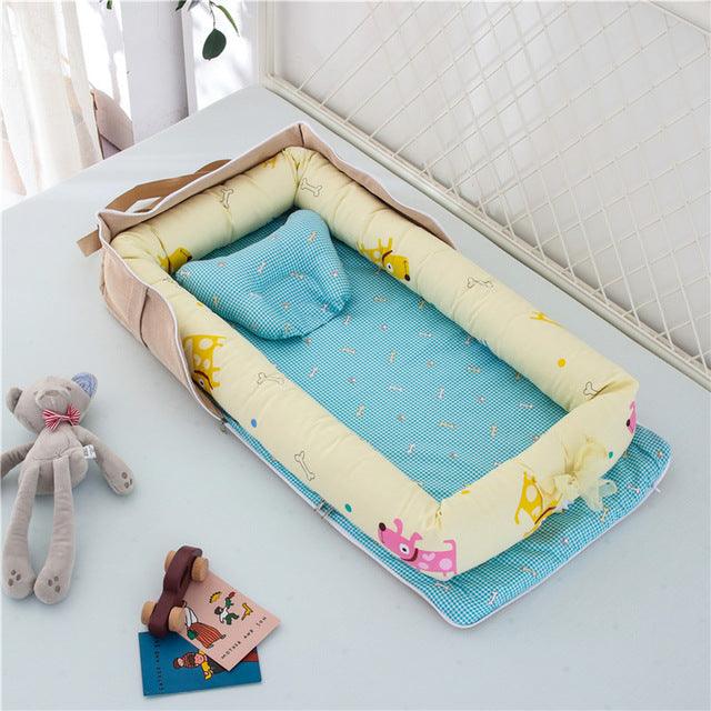 Amazing Portable Newborn Baby Bed - Infant Cotton Cradle Crib - Baby Bassinet - Cradle Bed (X5)