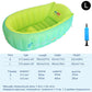 New Large Portable Folding Kids Child Bathtub - Inflatable Baby Bath Tub Set For Newborn - Swimming Pool for 0-8 years old (4X1)