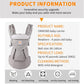Amazing All Carry Positions Baby Carrier - Baby Hip Seat Carrier - Perfect Baby Shower Gift (X2)