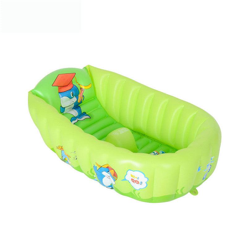 Amazing Baby Inflatable Bath Tub - PVC Tubs Shower Bath Tub Set - Portable Bathtub Children 's Supplies Products (4X1)