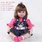 Gorgeous Reborn Baby Doll 42CM - Baby Accompany Doll - Lifelike Toddler Blue Eyes - Birthday Present (D2)(4X2)