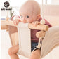 Cute Canvas Baby Swing Chair - Hanging Wood Children Kindergarten Toy - Outside Indoor(X8)