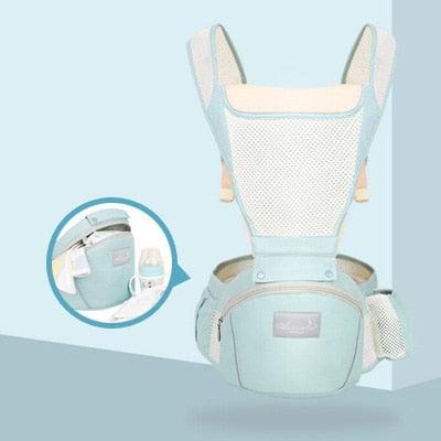Baby Carrier, 4-in-1 Adjustable Infants Holder, Soft and Breathable, Ergonomically Designed Kids Wrap with Removable Bib, Toddler Carrier (X2)(F1)(Z4)