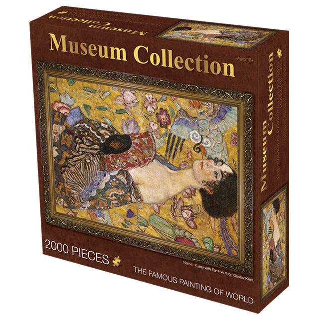 Amazing Famous Painting of World 2000 pieces Puzzle - 70*100 cm Adult puzzles , Kids DIY - Creativity Imagine Educational Toys (D2)(7X2)