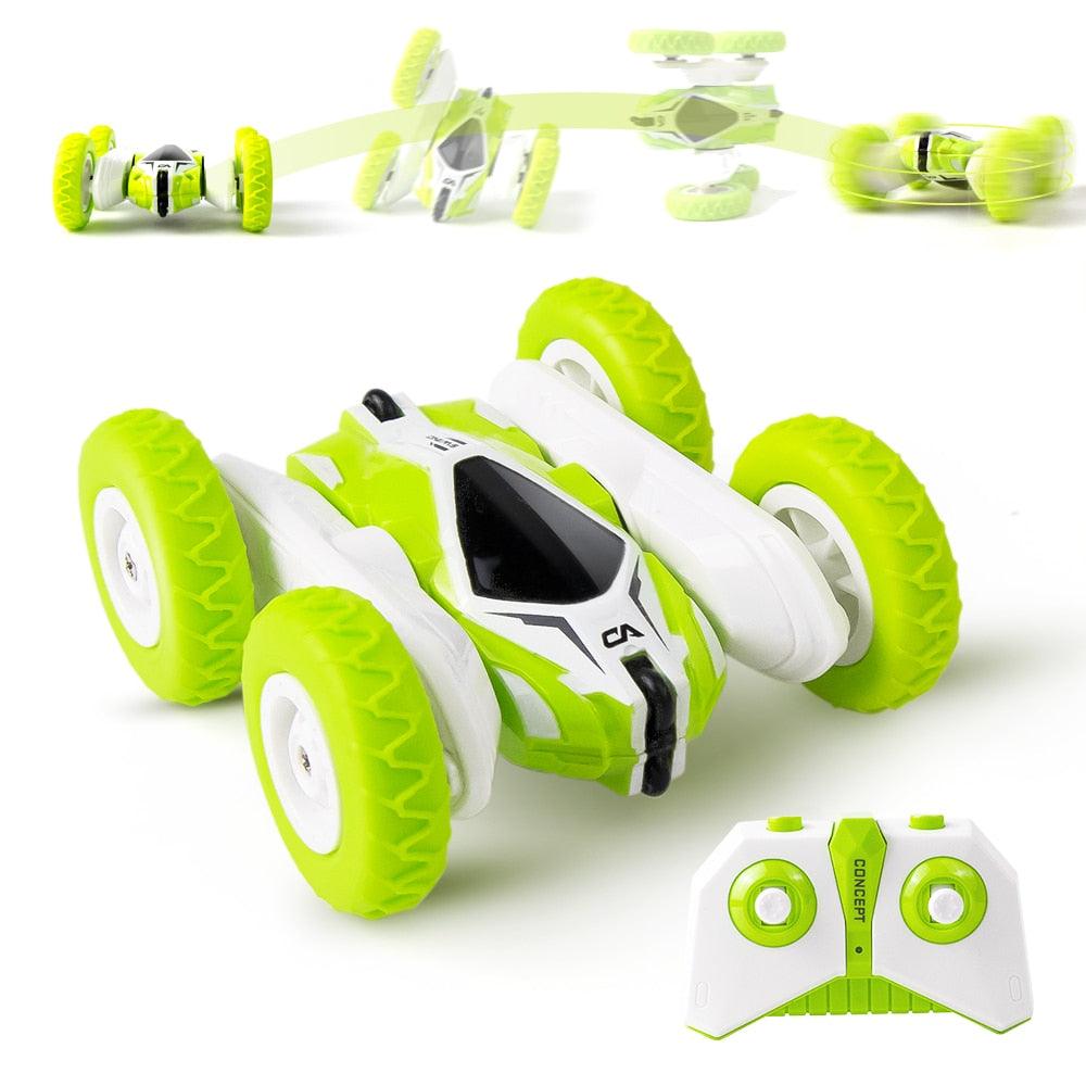 Mini RC Car 4CH Stunt Drift Deformation Buggy - Car Remote Control - Rock Crawler Roll Cars 360 Degree Flip Toys For Kids (1X2)(3X2)(5X2)