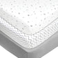 100% Cotton Crib Fitted Sheet - Soft Breathable Baby Bed Mattress Cover - Cot Size 130*70cm (X6)