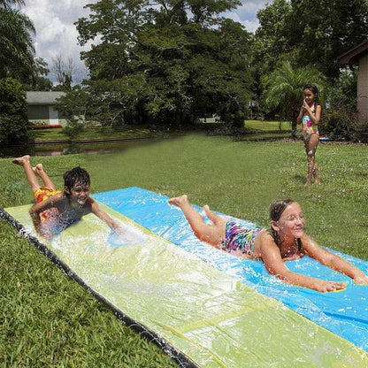 Memories Giant Splash Sprint Water Slide - Fun Lawn Water Slides Pools - Kids Summer Games Outdoor Toys (2X3)(F2)
