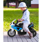 Amazing Kids Ride On Motorcycle BMW Licensed 6V Electric 3 Wheels w/ Music & Light Blue (1U2)(9X1)