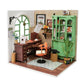 New Arrival Jimmy's Studio Doll House - With Furniture Children Adult Miniature Dollhouse - Wooden Kits Toy (4X2)(1X3)