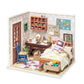 New Arrival Jimmy's Studio Doll House - With Furniture Children Adult Miniature Dollhouse - Wooden Kits Toy (4X2)(1X3)