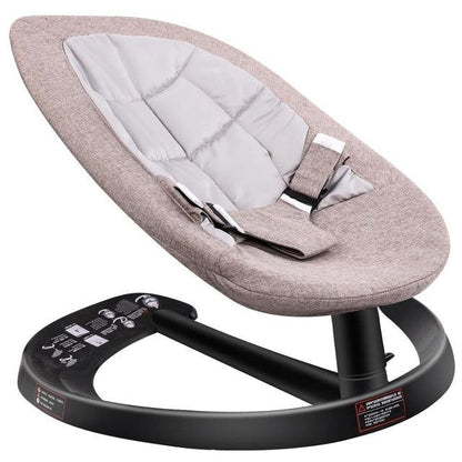 Baby Safety Swing Bouncer Rocking Chair - For Newborn 0-7 - Baby Sleeping Basket Automatic Cradle - With Seat Cushion Rocker Chair (D1)(X8)
