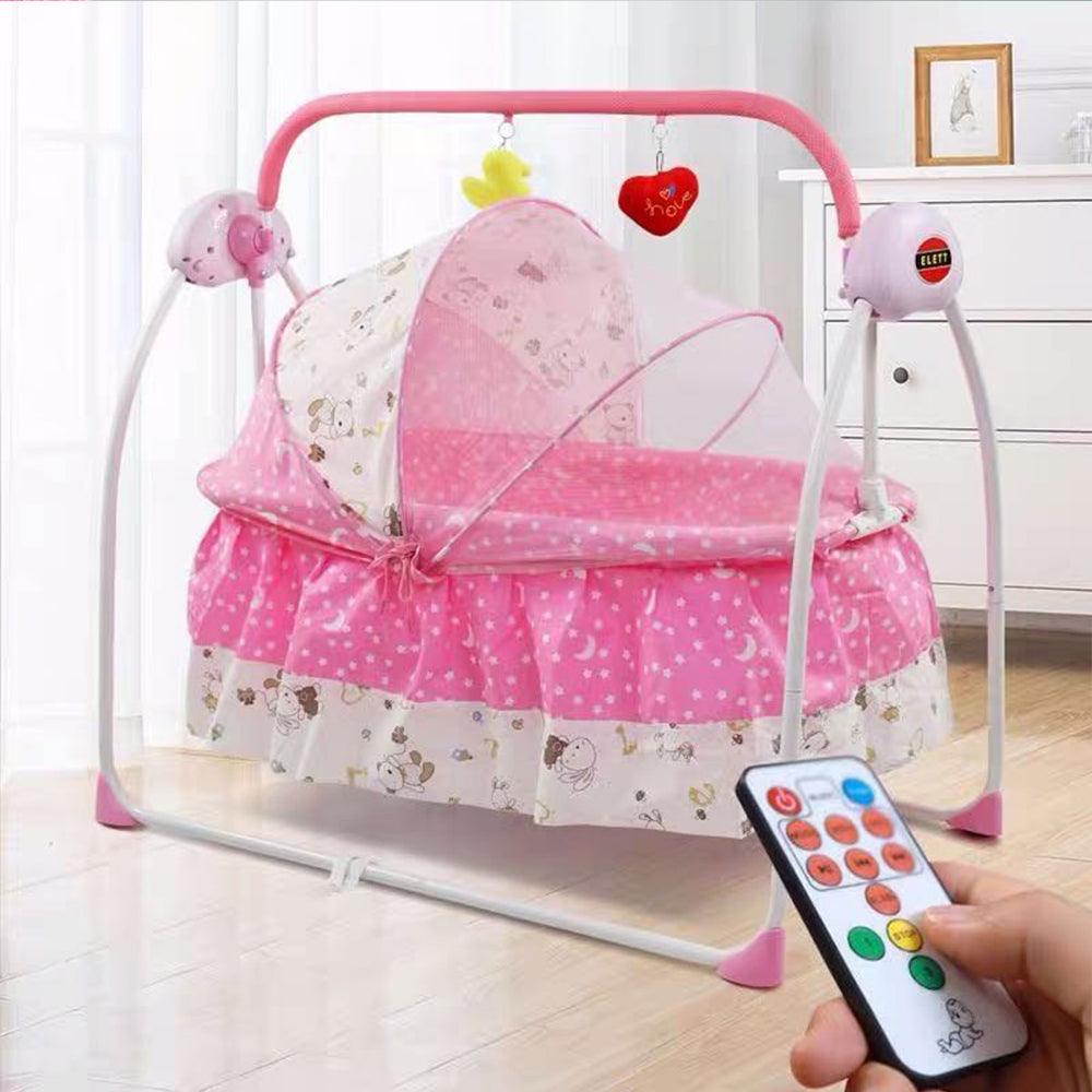 Electric Swing For Newborns Bed - Baby Smart Cradle Children's Rocking Chair - Bed Full Sets Cradle (X8)(F1)
