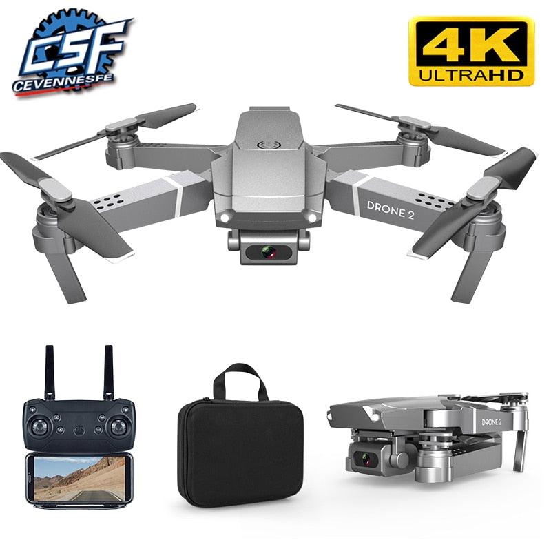 NEW Arrival E68 Drone - HD wide angle 4K WIFI 1080P FPV Drones - Video Live Recording Quadcopter Height To maintain Drone - Camera Toys (5X2)(RLT)(F2)