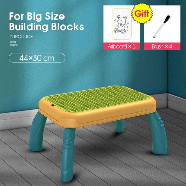 360Pcs Big Size Brick Colorful Bulk Bricks Baseplates - Building Blocks - Toys For Children (8X2)