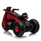 Gorgeous Children's Electric Motorcycle 3 Wheels - Can Sit Double Drive - Red Children's Scooter Stroller Easy To Drive (1U2)(9X1)(5X2)